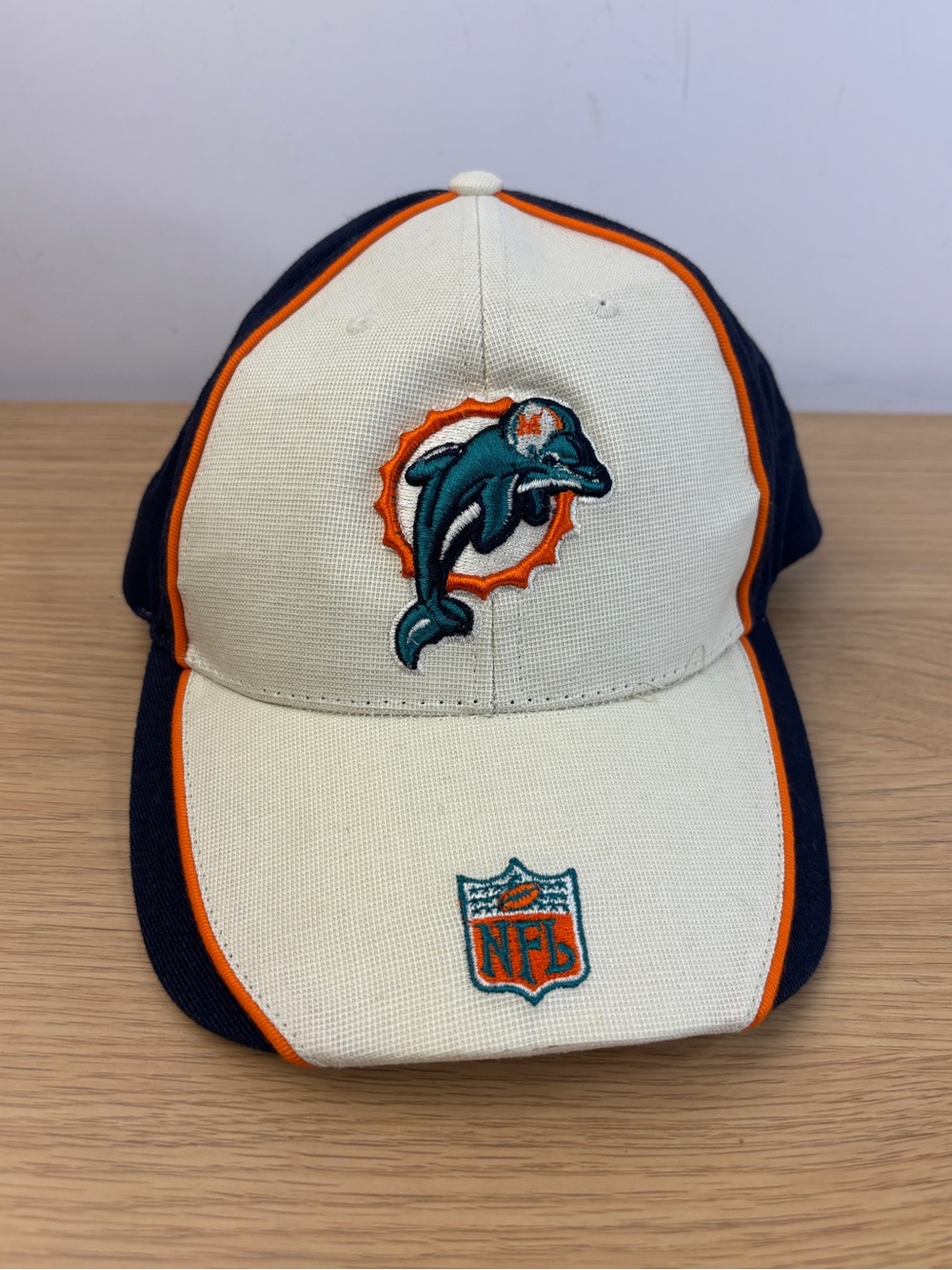 Vintage Y2K-era‎ Miami Dolphins Reebok Flexfit Hat NWT